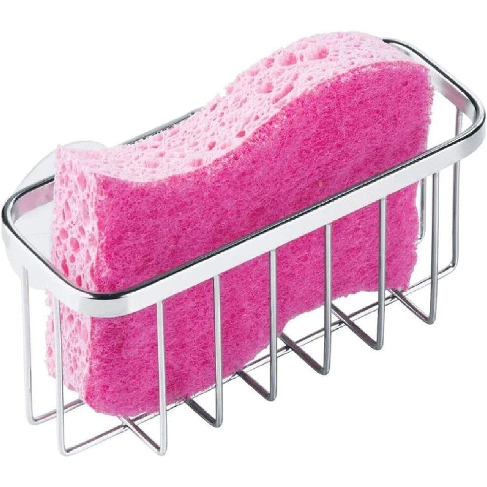 Sink Sponge Holder, Innovative Kitchen Sink Organizer With Waterproof Suction Cups, Easy Installation Rust-Resistant Stainless Steel Caddy For Compact 9466005998161