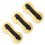 3-teiliges Surfbrett-Flossen-Box-Set, 8 geformte 10