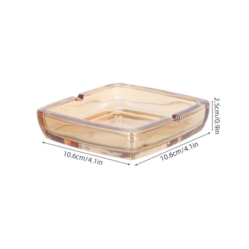 Square Glasaschenbecher 4 Zoll Für Außen 2