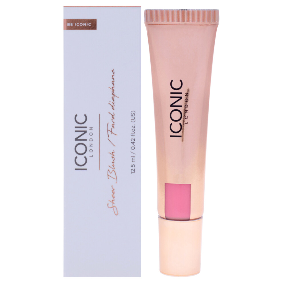 Iconic London Cream/Pink Sheer Blush - Power Women - 0.42 Oz Blush