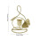 Wrought Iron Ginkgos Leaf Wedding Table Candlestick-gold Type I 5