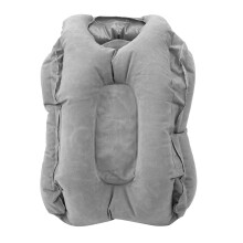 Všestranný cestovní polštář, ergonomický nafukovací cestovní polštář pro úlevu od bolesti krku, lehký a skládací společník na cesty