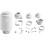 3.0 Programmable Radiator Thermostat TRV Valve M30x1.5mm Thread With App Control And Voice Control Weekly Scheduling 2