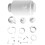 3.0 Programmable Radiator Thermostat TRV Valve M30x1.5mm Thread With App Control And Voice Control Weekly Scheduling 3