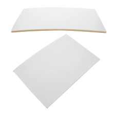 2Stk Schaumstoffplatten Weiß Hochdicht Für Architekturmodellbau