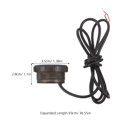 Voltmeter Mit Roter LED Anzeige 3-Stellig DC 1