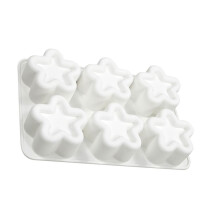 Scented Candle Mold Festival Dessert Molds Concave-concave star