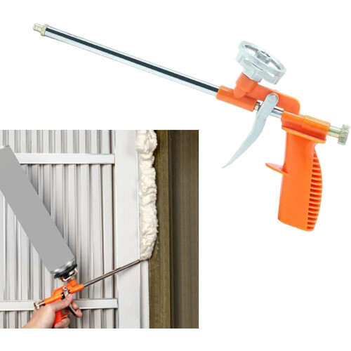 Foam Sealant Applicator Handle Metal Efficiency Dispensing For Precise Space Filling In Construction Projects 2