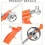Foam Sealant Applicator Handle Metal Efficiency Dispensing For Precise Space Filling In Construction Projects 5