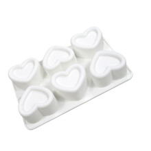 Scented Candle Mold Cookie Molds Concave Cake Mold-Concave love