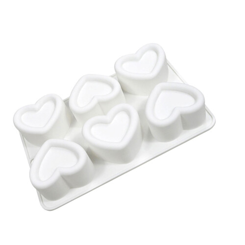Scented Candle Mold Cookie Molds Concave Cake Mold-Concave love