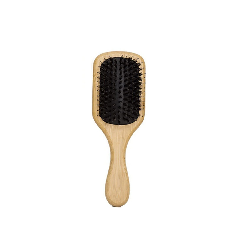 Unisex Comb Woodenhandle Hair Brush, Scalp Massage, For Hairdressers, Hairdressing Tool, Color A