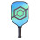LEIJIAER Pickleball-Schläger-Set, 2