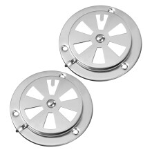 2 Unidades Inoxidable Para Ventilación Bbq