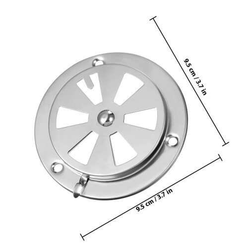 2 Unidades Inoxidable Para Ventilación Bbq 1