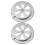 2 Unidades Inoxidable Para Ventilación Bbq 10