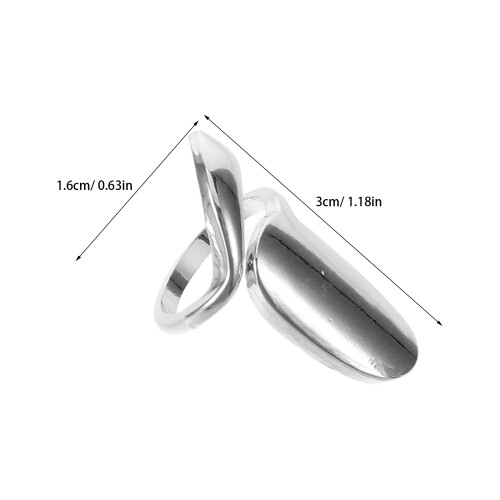 10 Unidades Anillos Para Punta De Dedos - Protector De Ajustable 2