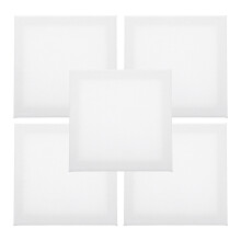 5 Pièces Tableaux Peinture À Huile Vierges Pour Débutants Diy