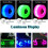 Skates Wheels 4 Pack Set Inline Skate Wheels With Bearings Glow Flash Light Up Model Z Beginner Replacement Wheel 2
