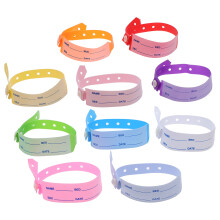 100 Pezzi Braccialetti Id Medici Monouso In Scrivibili