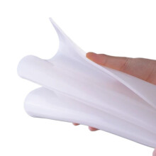 White Silicone Rubber Sheet Mat Thickness 0.5mm To 30mm Size 100mm X 100mm X 30mm