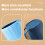 Home Essentials, Bicchiere per spazzolino da denti resistente al caldo e al freddo, Bicchiere per lavaggio in bagno portatile e resistente, Design 4