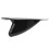 Longboard Surfbrett Fin Schwarz Surf Board Fin PVC 4