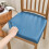 Housses de chaise en cuir PU imperméable et extensible,-Gris L 6