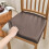 Protecteur de chaise en PU, housse de chaise extensible-Noir S 3