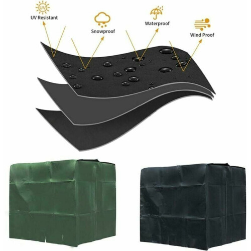 Κάλυμμα Tote Ibc Heat Water, Αδιάβροχο προστατευτικό κάλυμμα κατά της υπεριώδους 1