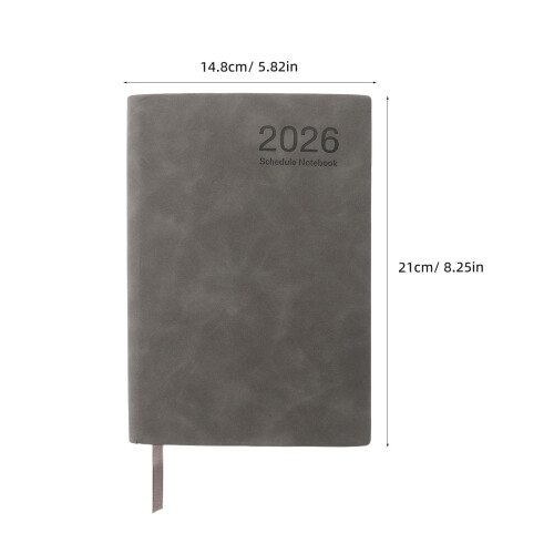 Daily Planner Notebook 2026 - Organizzatore Ufficio A5 2