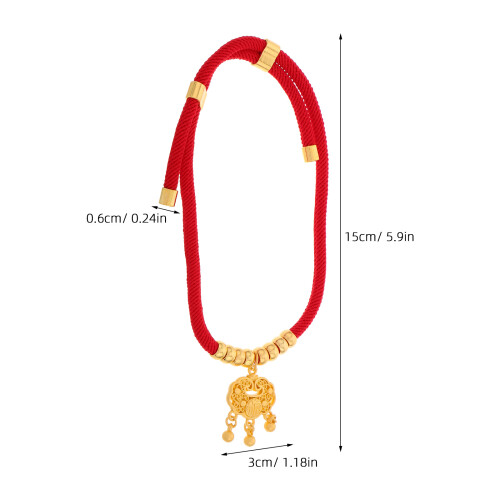 Collar Para Con Y Amuleto De 1