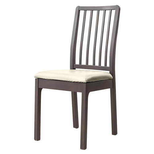 Housse de chaise en cuir PU, housse de protection de-Crème S