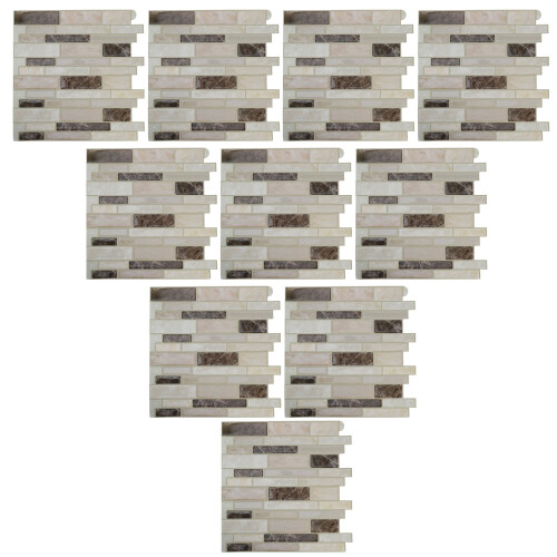10pcs Bathroom Wall Decal Multi Color Pvc Stickers For