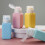 4 Pcs Travel Bottles Set Empty Bottles Travel Container Small 5