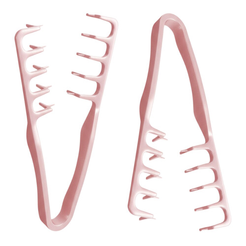 None Electric Styling Comb Creates Natural-2 pink