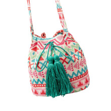 Handtasche im ethnischen Stil für Damen, Umhängetasche,-BY8277