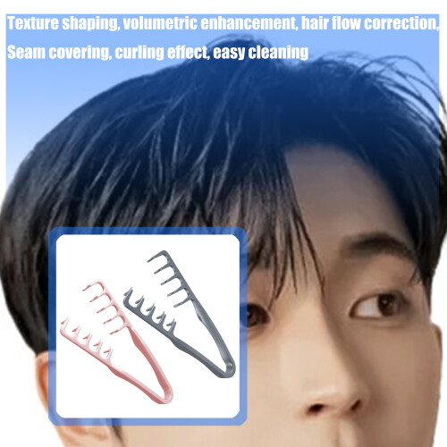 None Electric Styling Comb Creates Natural-2 pink 2