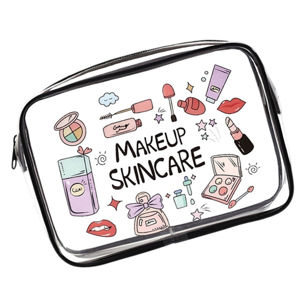 Transparent Waterproof Makeup Pouch Compact Design for-02