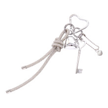Strass-Schlüsselanhänger-Anhänger, Herz-Schlüsselanhänger,-K4538