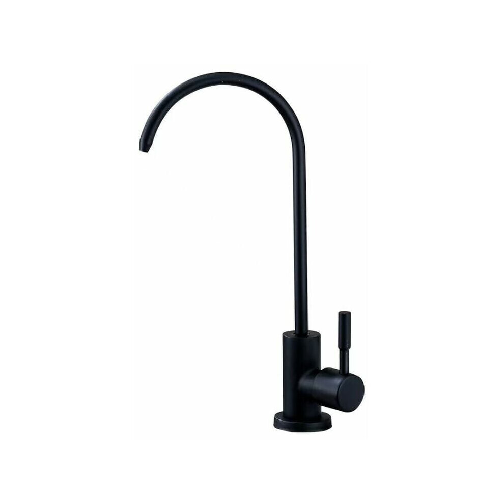 Leadless Stainless Steel Drinking Water Faucet, Reverse Osmosis Faucet With No Dripping Design And 360 Degree Rotation, For RO Water Filtration And Ki