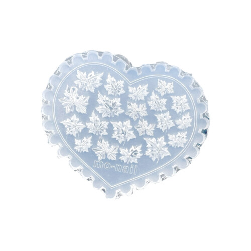 Creative Manicure Mold Silicone Mushroom Maple Leaf Heart-04