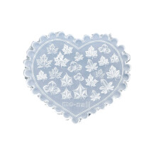 Multiple Pattern Nail Design Mold Mushroom Maple Leaf Heart-03
