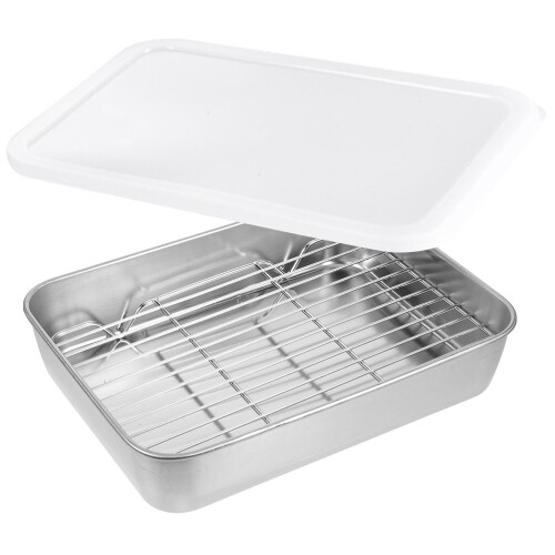 Set Piastra Barbecue Portatile Multifunzione Con Scolapiatti