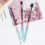 Lidschattenpinsel-Set, Augen-Make-up-Pinsel,-Weiß 7