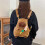 Sac à dos Capybara de grande capacité, sac à-Un style 6