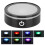 LED-Basis, Kristall, Schwarz, flach, Touch, 4