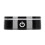 LED-Basis, Kristall, Schwarz, flach, Touch, 6
