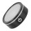 LED-Basis, Kristall, Schwarz, flach, Touch, 8