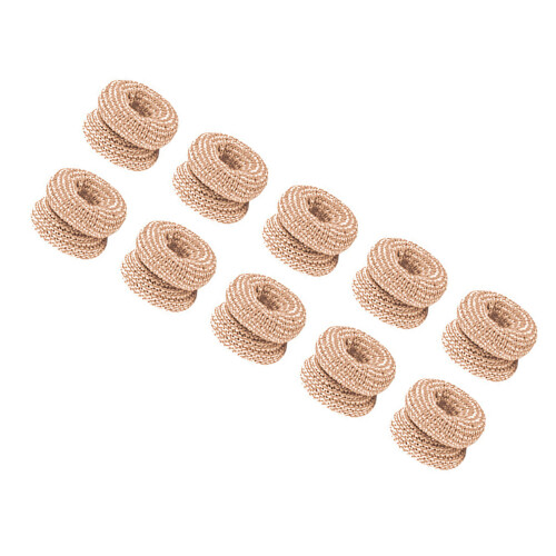 10 Pieces Breathable Reusable Finger Guards for Safe- color